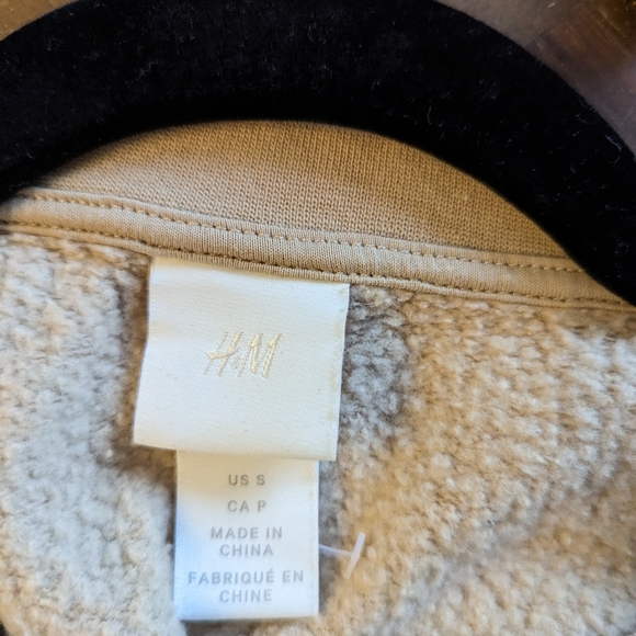 H&M Crop Sweater Étonnante Tan - Picture 4 of 4